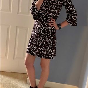 Print Shift Dress